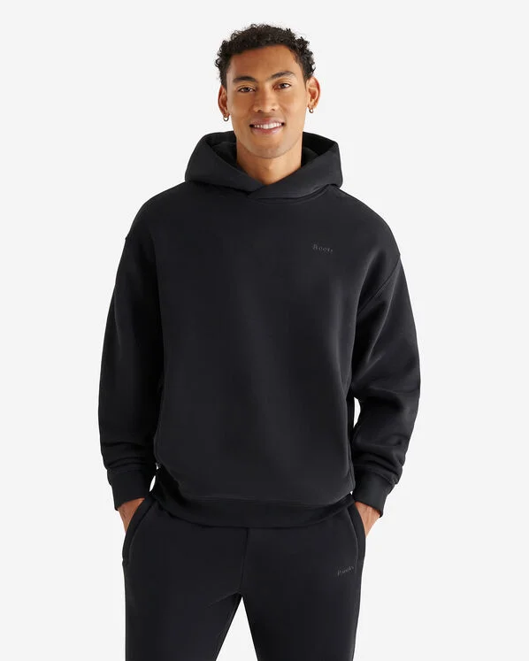 Cloud One Fit Hoodie — Black, alternate view