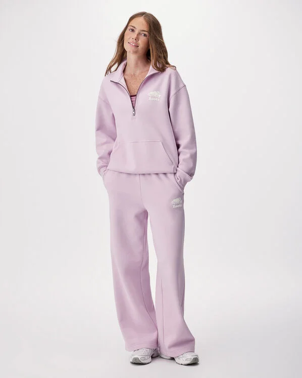 Organic Cooper Relaxed Quarter Zip, alternate view